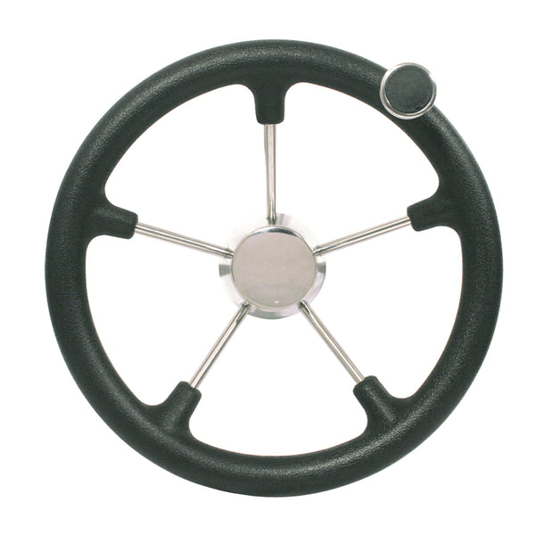 13.8” Stainless Steel Steering Wheel