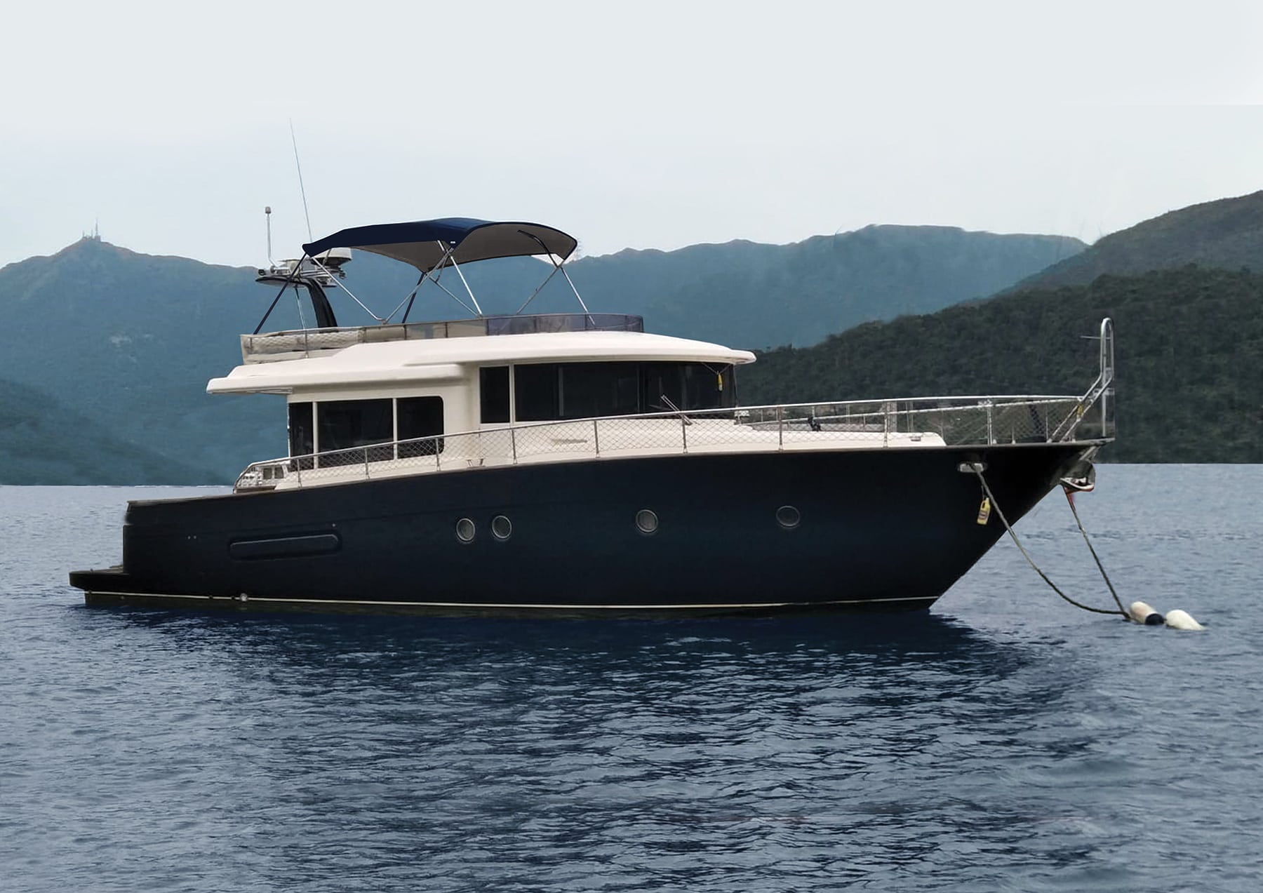 Oceansouth Stainless Steel Cruiser Bimini Top