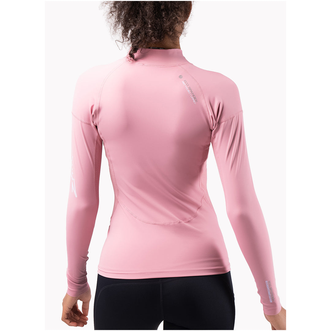Womens Eco Spandex Long Sleeve Top - Pink