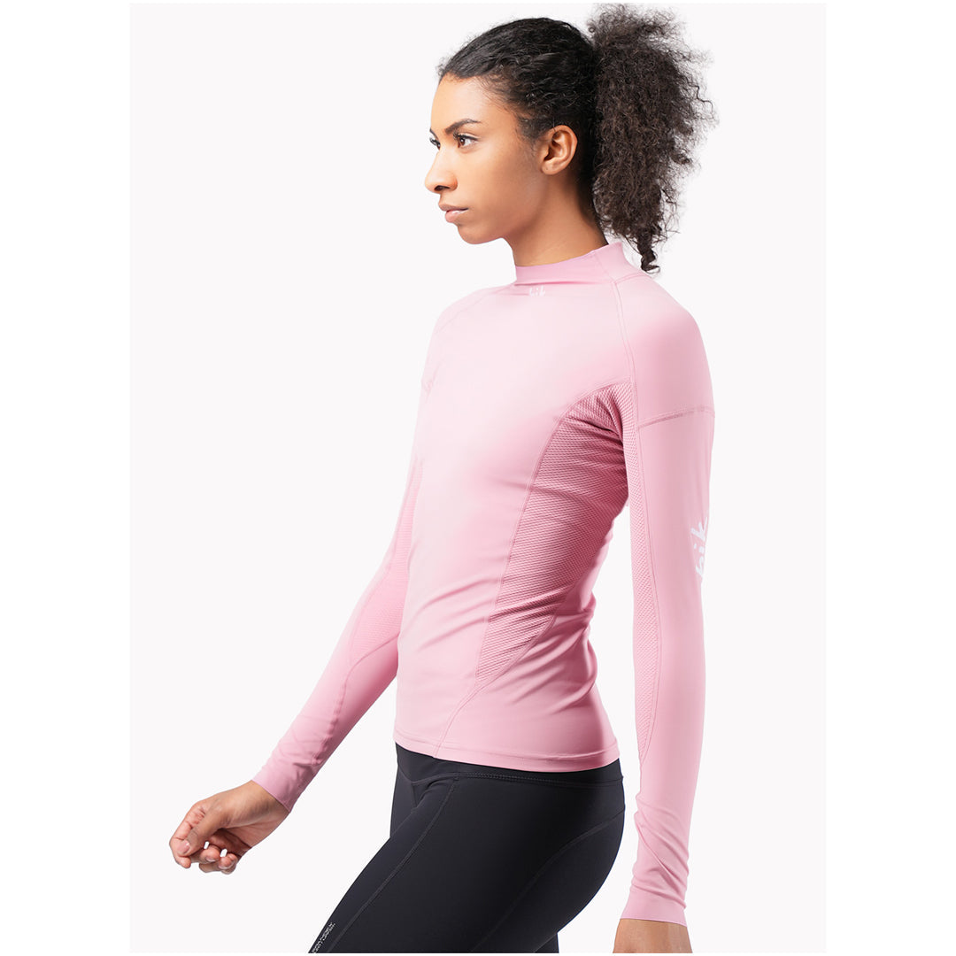 Womens Eco Spandex Long Sleeve Top - Pink