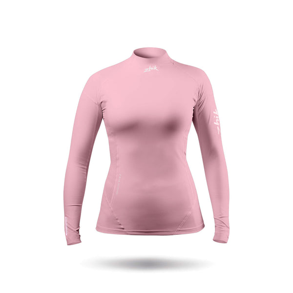 Womens Eco Spandex Long Sleeve Top - Pink