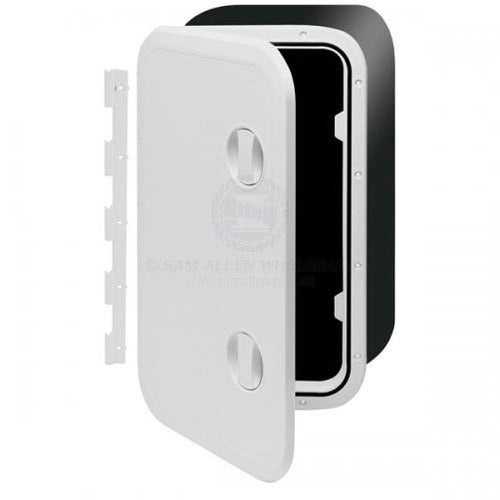 HATCHES - STORAGE BOX WITH REMOVABLE HINGE ASA PLASTIC - DUAL HANDLE