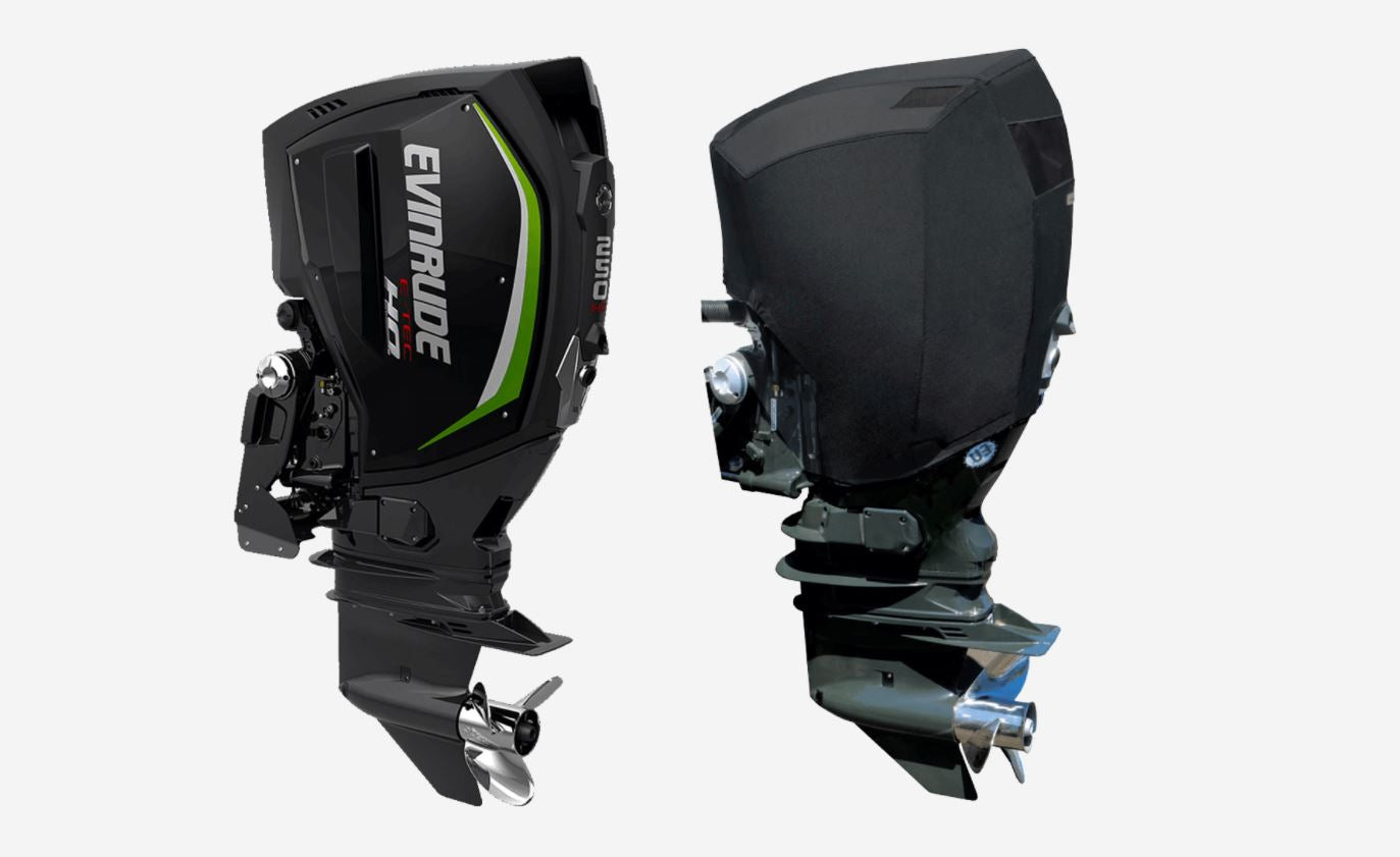 Evinrude Outboard Motor Covers- 225Hp, 250Hp, 300Hp, 200H.O, 225H.O, 250H.O (G2 V6 3.4L) Year 2014>