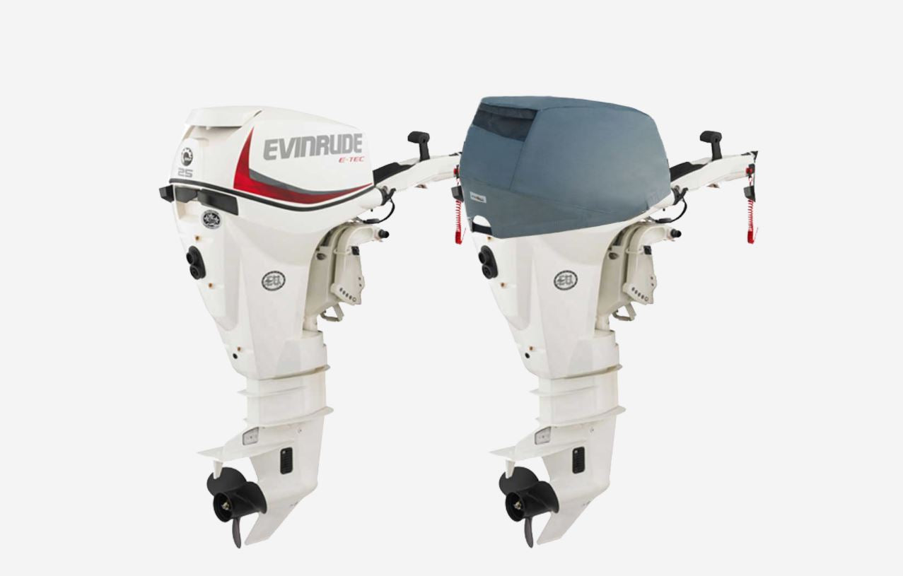Evinrude Outboard Covers- 25Hp, 30Hp, 15H.O (E-Tec 2Cyl) Year 2009>