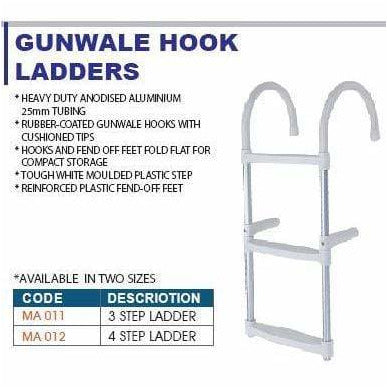 Gunwale Hook Ladder - 3 Step