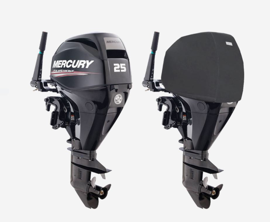 MERCURY OUTBOARD MOTOR COVERS- 25HP, 30HP (4STR 3CYL 526CC) YEAR 2007>