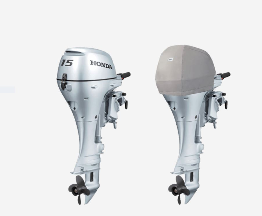 HONDA OUTBOARD MOTOR COVERS-BF15, BF20 (2CYL 350CC) YEAR 2002>