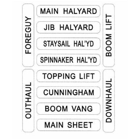 NASH 201 Cleat Winch Label