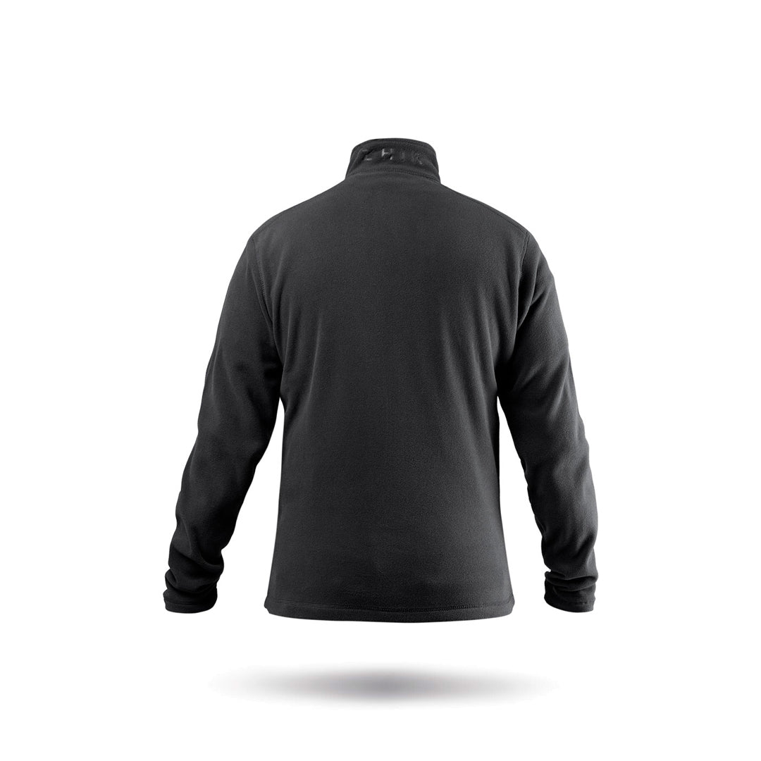 Mens Black Full Zip Fleece Jacket