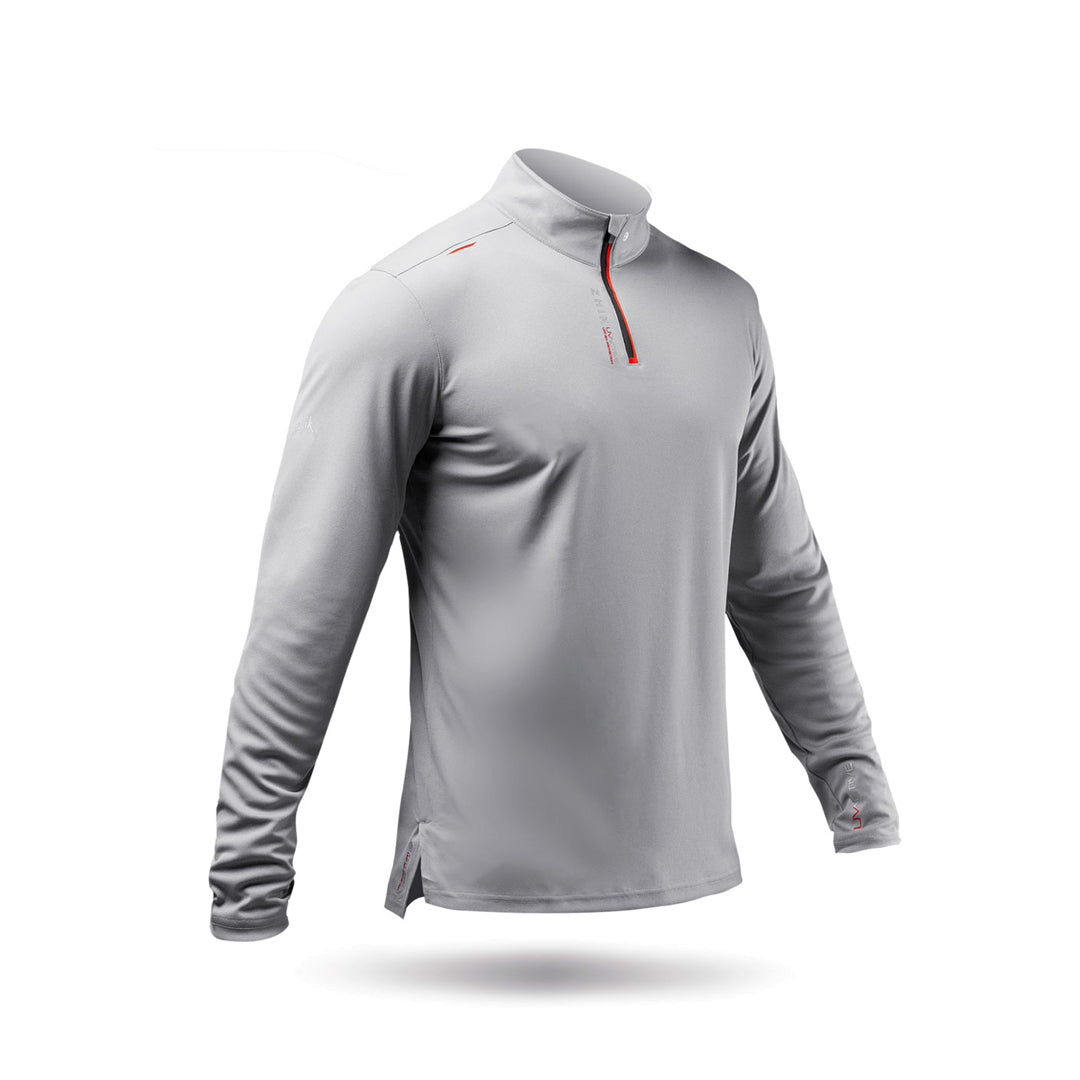 Mens UVActive High Collar 1/4 Zip Top