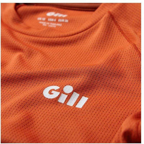 Gill Women's Millbrook Long Sleeve Crew - Orange