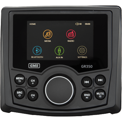 Gr350Btw Bluetooth Am/Fm Marine Stereo