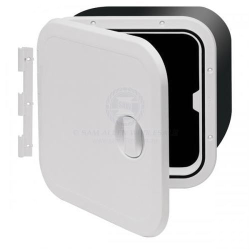 HATCHES - STORAGE BOX WITH REMOVABLE HINGE ASA PLASTIC - SINGLE HANDLE