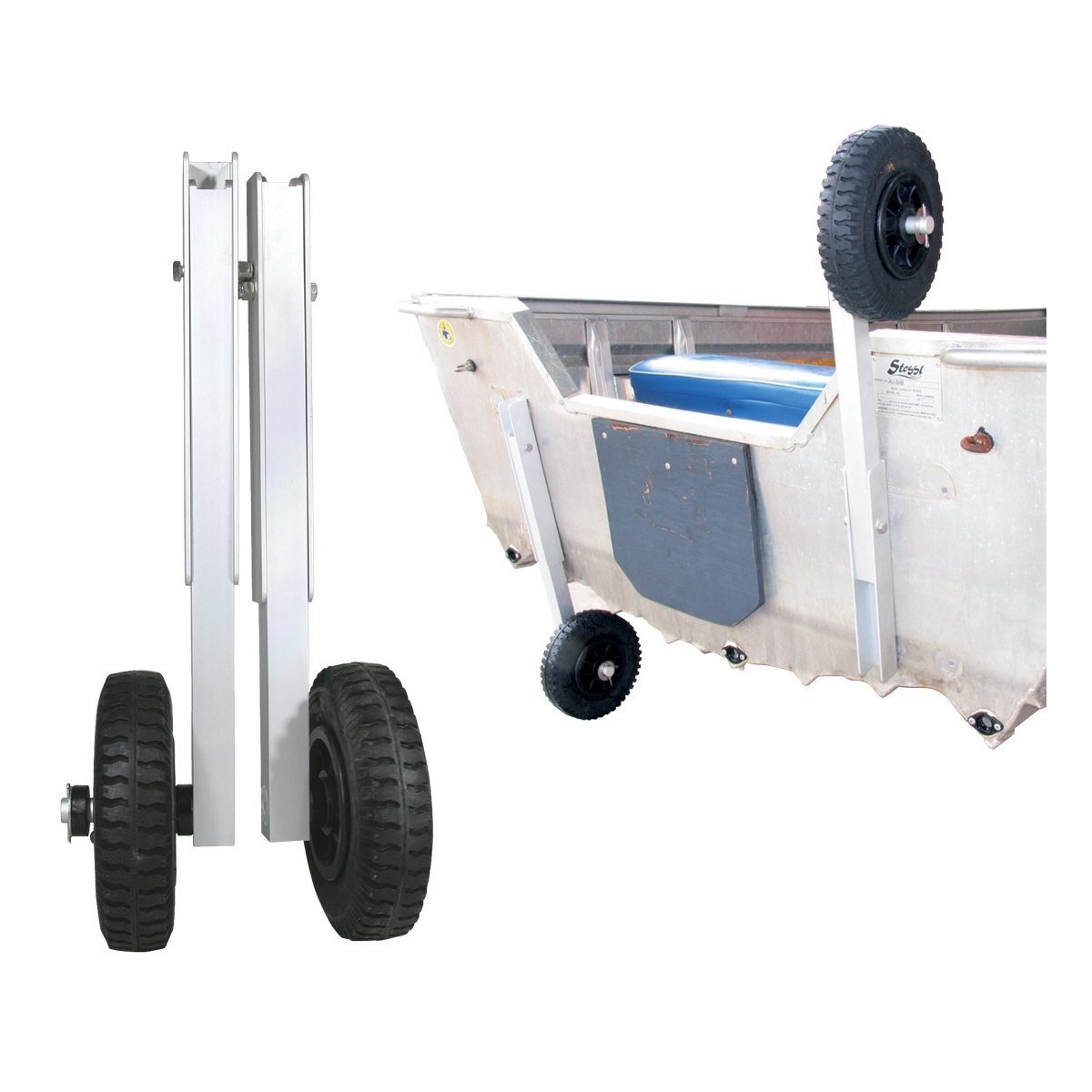 BLA DINGHY WHEELS TRANSOM MOUNT PNEUMATIC WHEELS @ PR