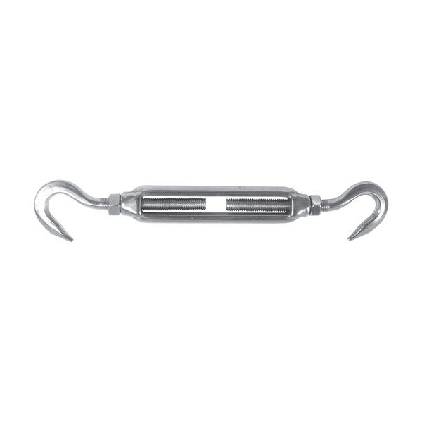 BLA Open Body Turnbuckles - Stainless Steel Hook and Hook