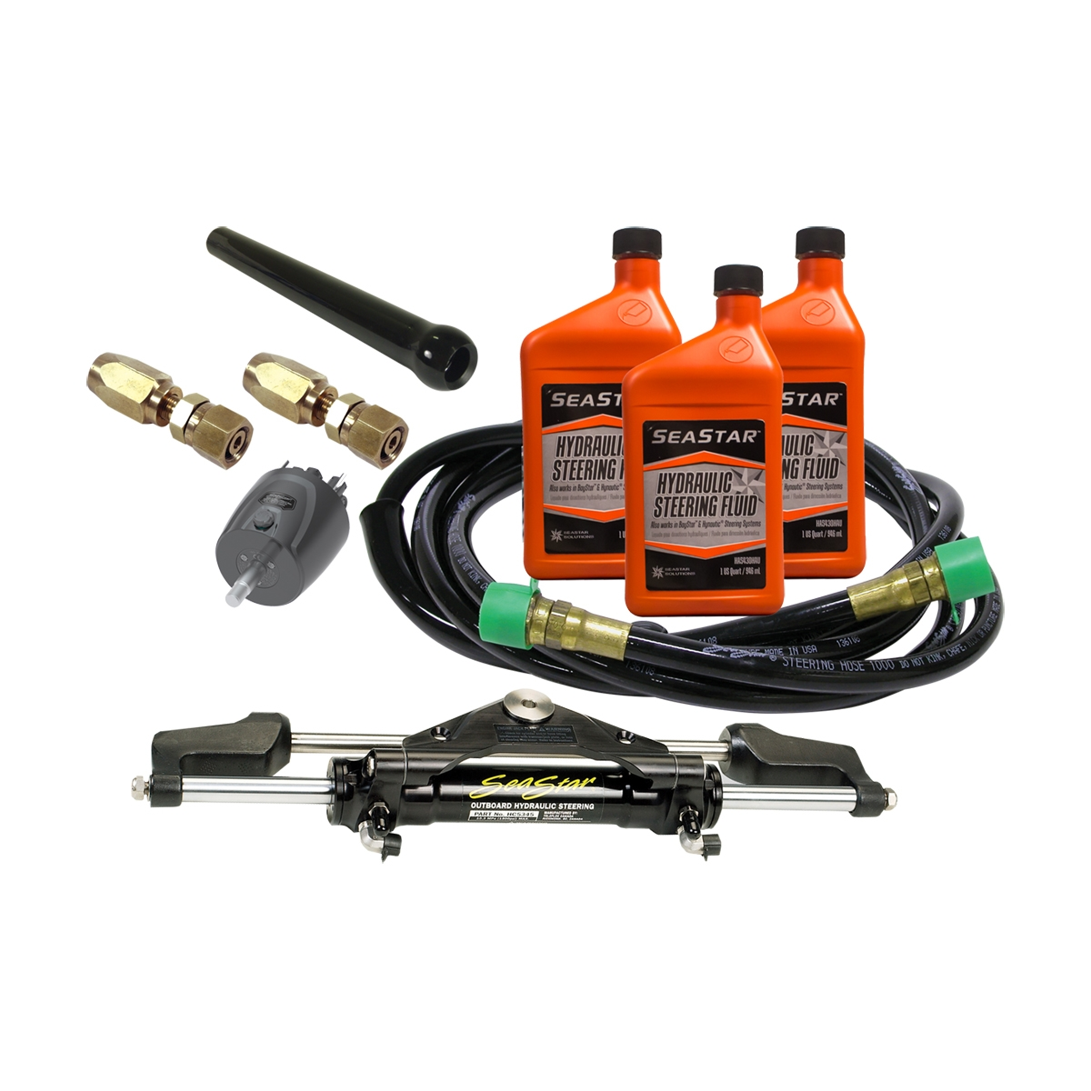 Dometic SeaStar™ Front Mount Tournament Series Steering Kit - Adjustable