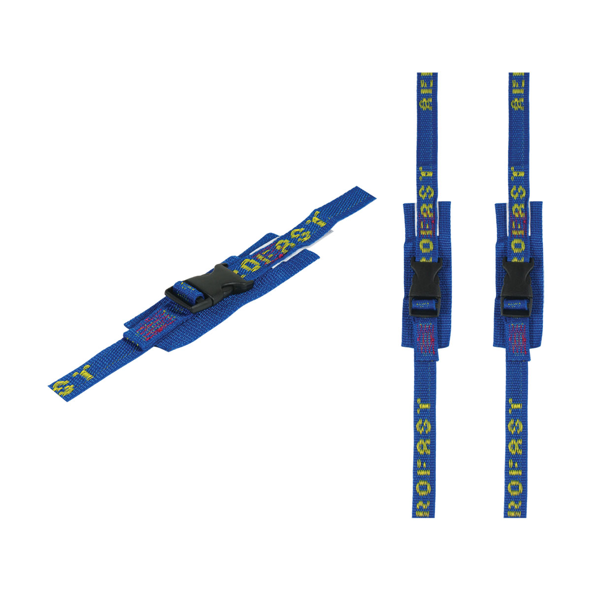 Aerofast™ Buckle Tie Downs - Light Duty Roof Rack 200kg