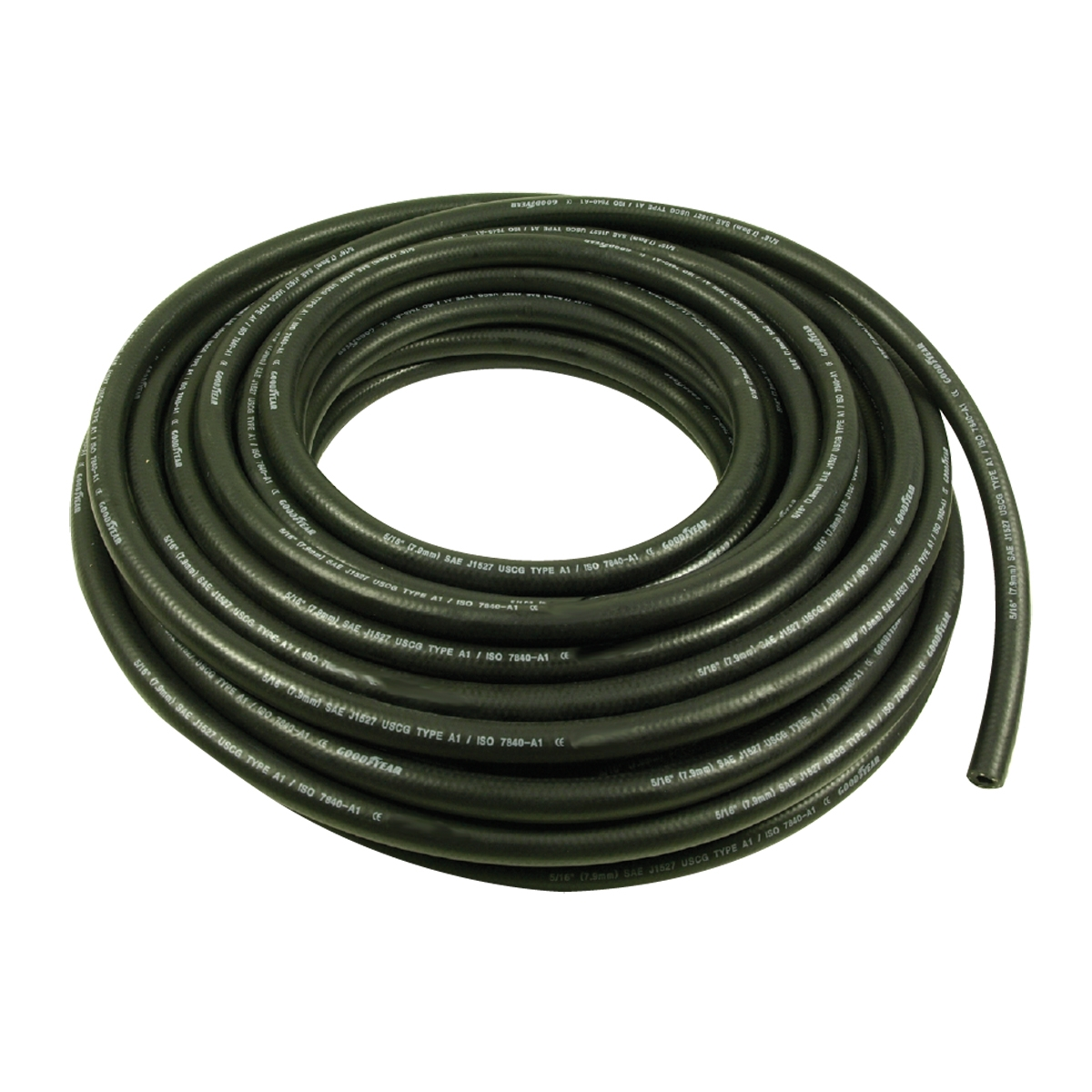 Black Reinforced Fuel Hose - E10 Resistant