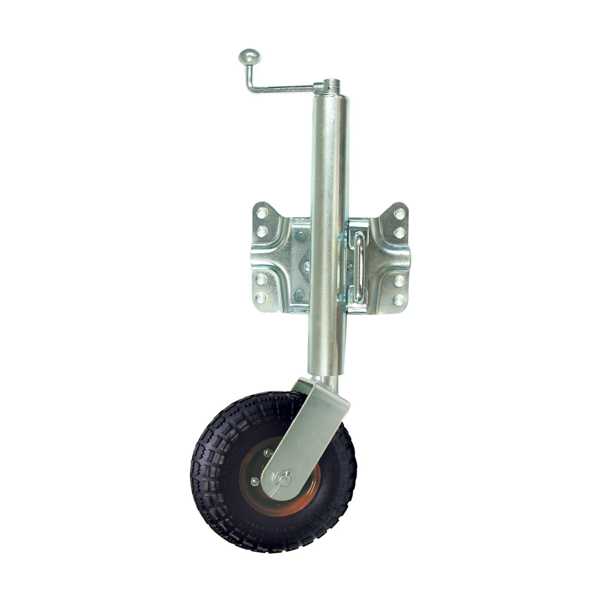 Jockey Wheel - Swing-Away 250mm Pneumatic Wheel