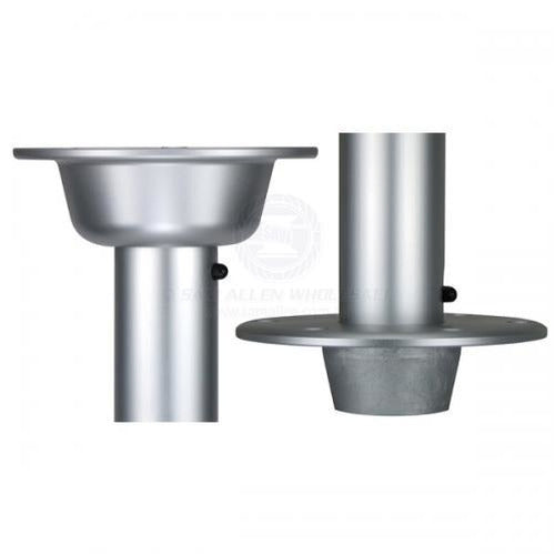 RELAXN TABLE PEDESTAL-REMOVABLE TABLE ALUMINIUM