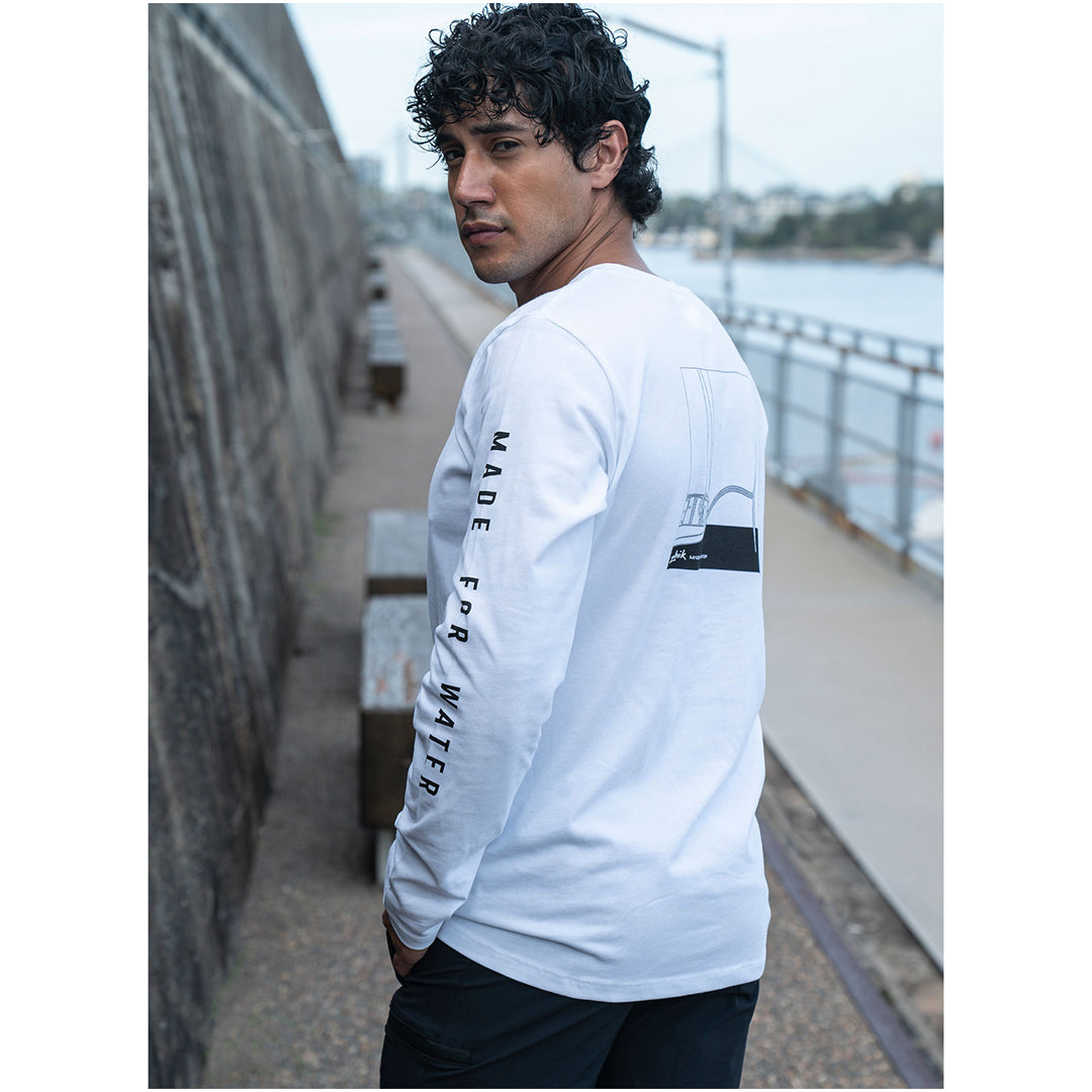 Mens MFW Long Sleeve Cotton Tee