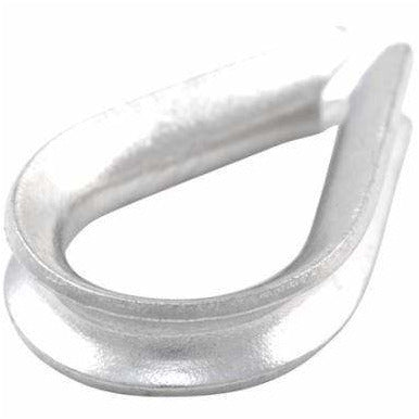 Allen 2mm stainless steel teardrop thimble