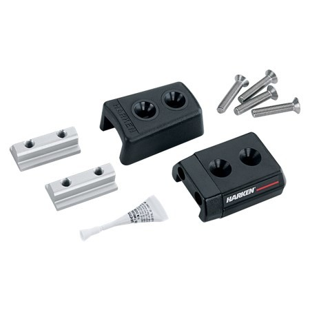3855-32mm Track Endstop Kit - Flat Mast Groove, Fixed