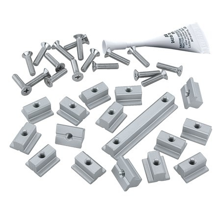 3846-27mm Track Mounting Kit - Flat Mast Groove