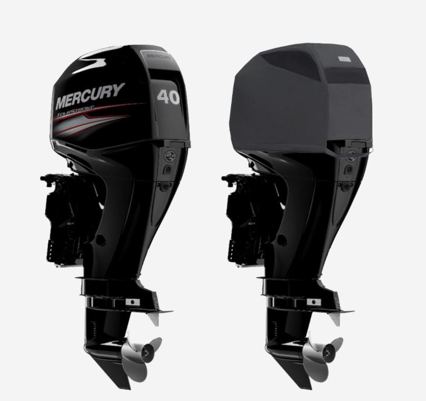 Mercury Outboard Motor Covers-40Hp, 50Hp, 60Hp (4Str 4Cyl 995Cc) Year 2008>