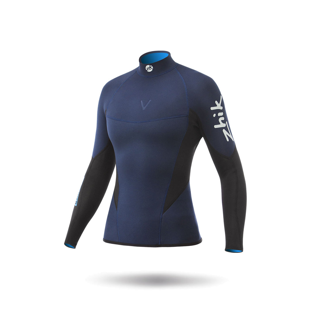 Womens Microfleece V Top