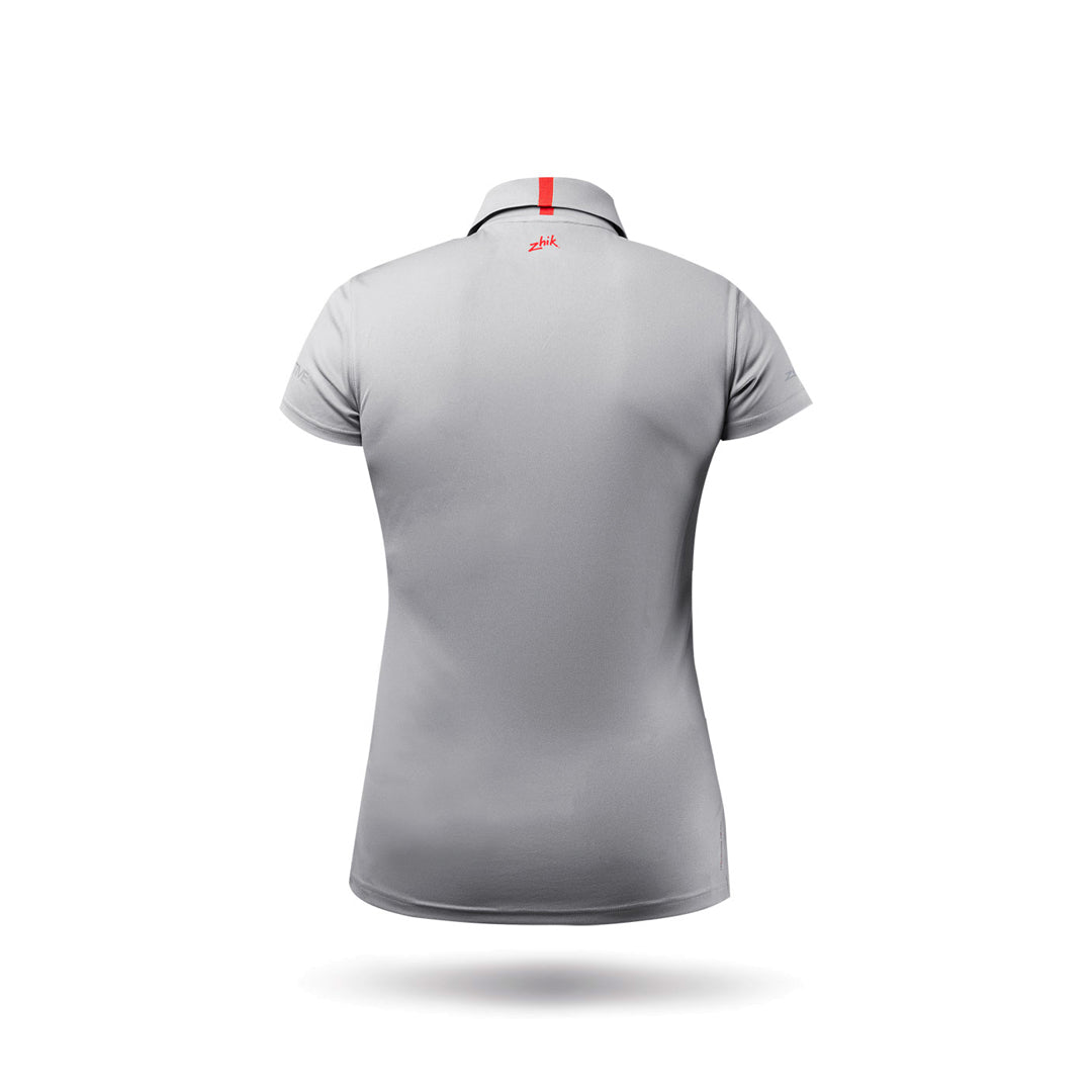 Womens UVActive Zip Sports Polo