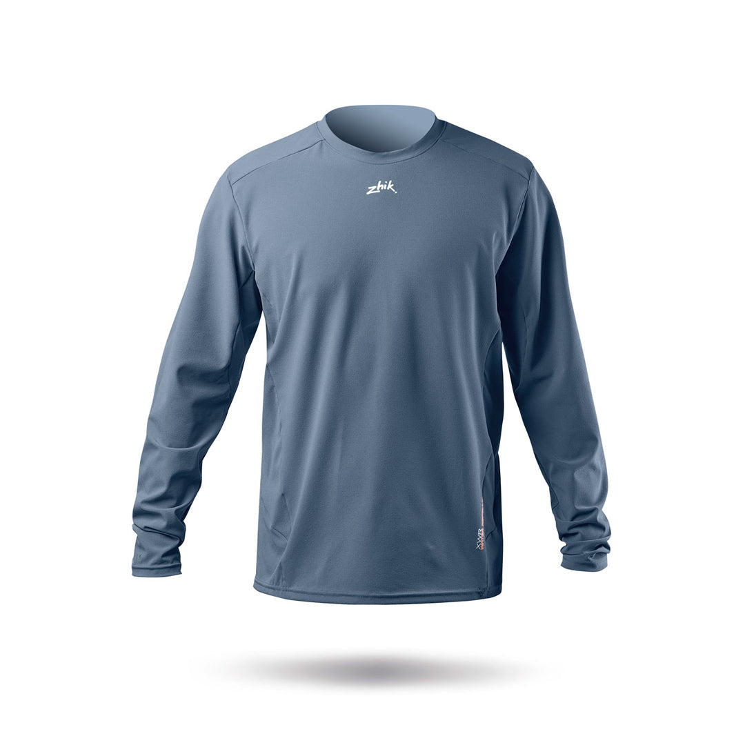 Mens Long Sleeve XWR Top - Cool Grey