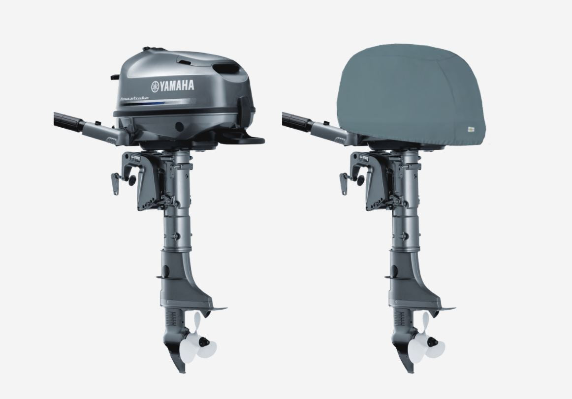 YAMAHA OUTBOARD MOTOR COVERS- F4B, F5A, F6C (1CYL 139CC) YEAR 2010>