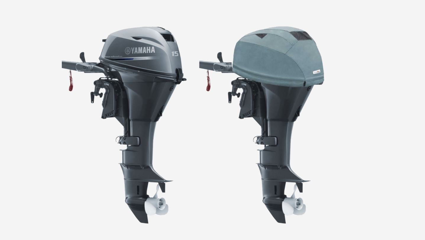 YAMAHA OUTBOARD MOTOR COVER- F15C, F20B (2CYL 362CC) YEAR 2007>