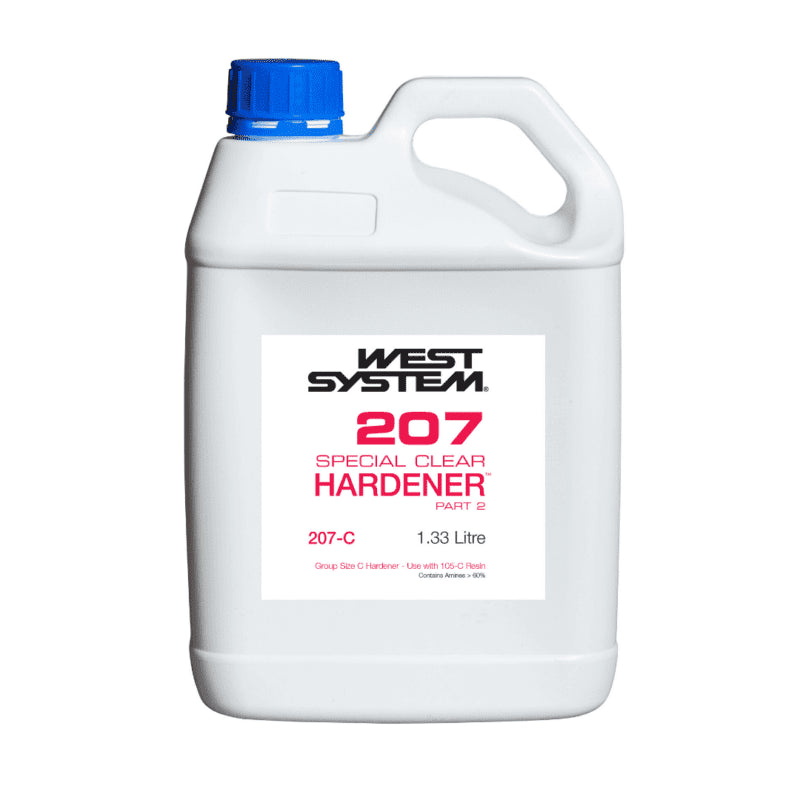 West System 207 Special Clear Hardener 1.33 lt