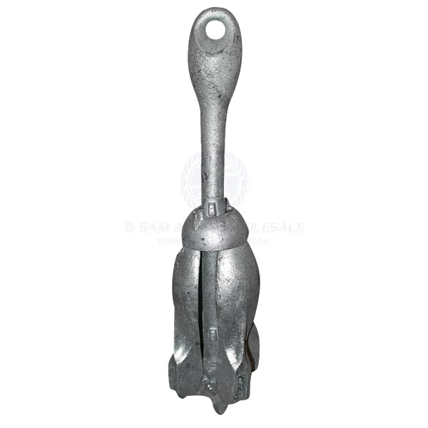 Anchor folding grapnel galvanised 4.0kg (9lb)