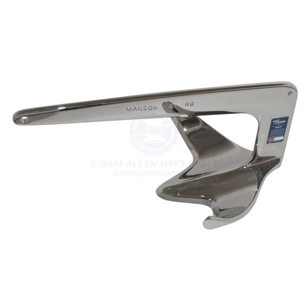 Anchor Manson Ray stainless 10kg (22lb)