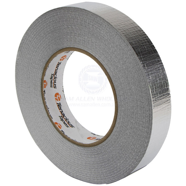 Tape aluminium foil 24mm x 50m - pack of 48 | Sam Allen