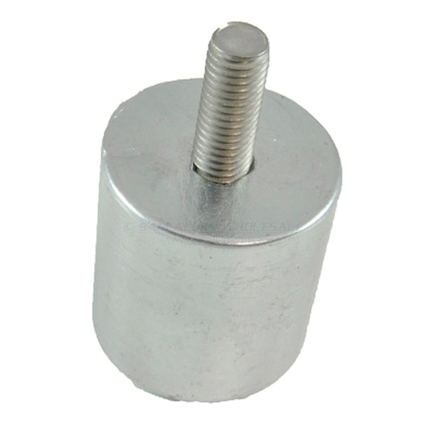 Anode zinc condenser with stud 40 x 40mm x M10