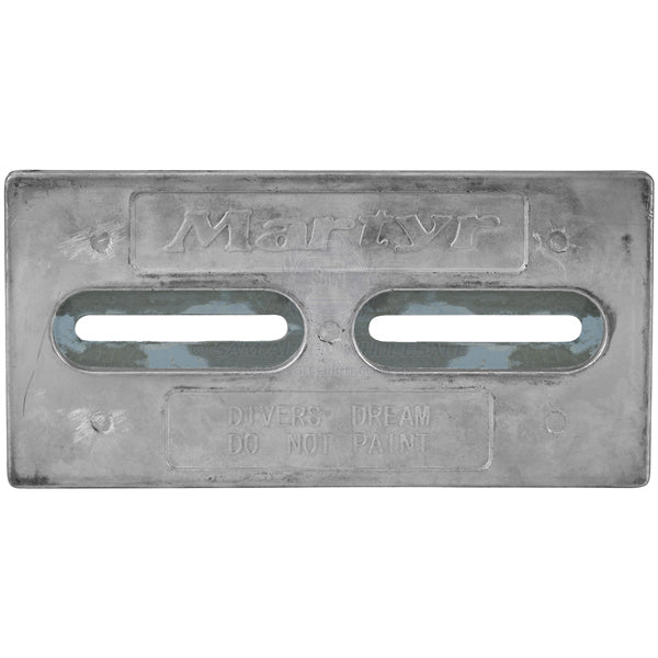 Anode alloy block Divers Dream 300 x 150 x 13mm | Sam Allen