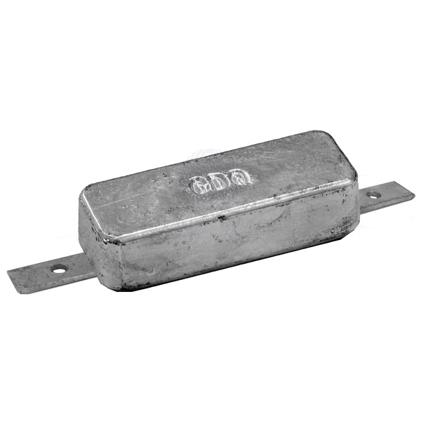 Anode magnesium block rectangular with strap 150 x 75 x 40mm | Sam Allen