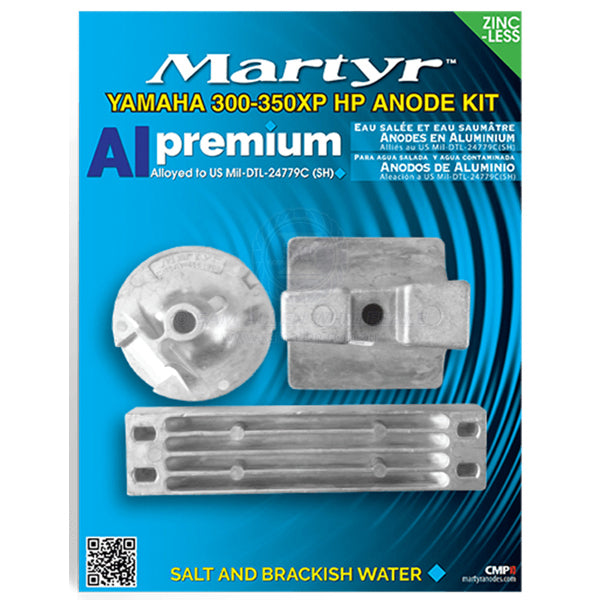 Anode kit alloy outboard Yamaha 300-350hp XP high performance