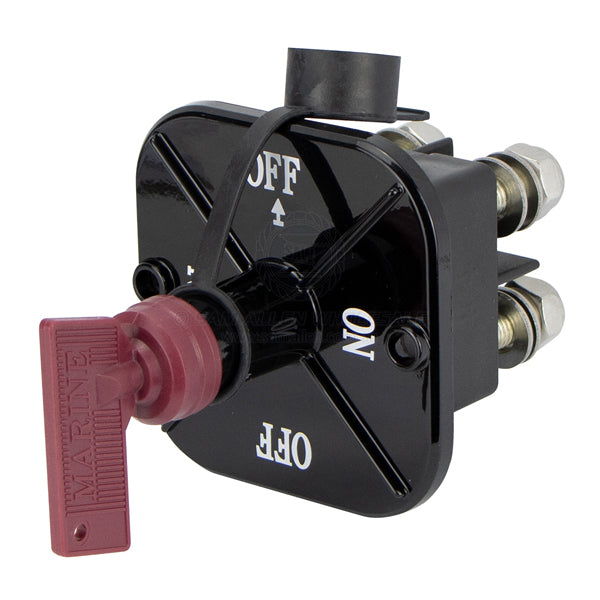 Switch dual battery master isolator heavy duty 3 position 240A at 12v