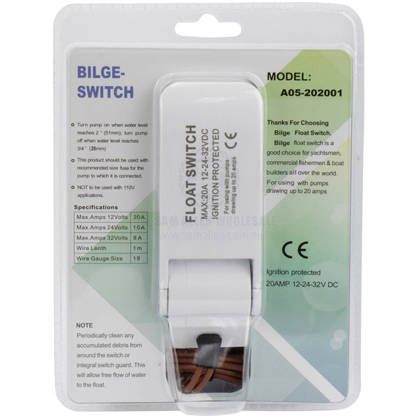 Switch bilge pump float Relaxn 12/24V