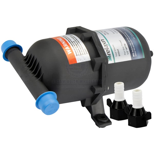 Accumulator tank Relaxn 800ml 1/2 NPTM threads