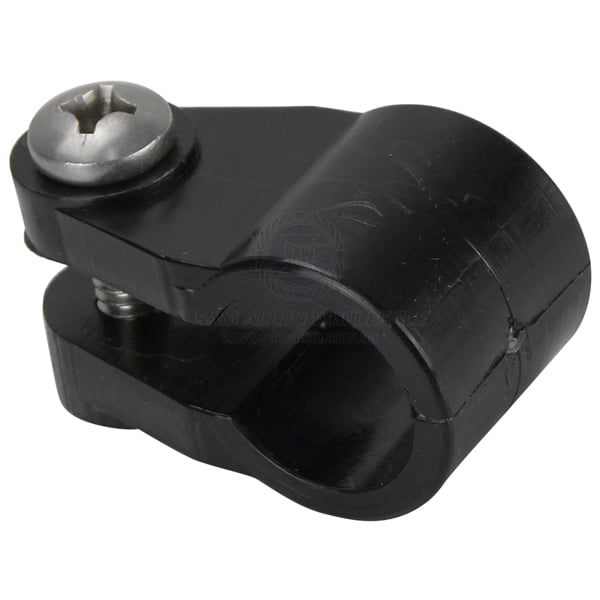 Canopy tube clamp nylon suit 20mm tube with 1/4 UNC SS MT black | Sam Allen