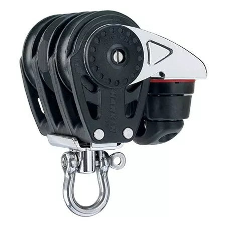 HARKEN  40 mm Triple Ratchet Block Swivel, Cam Cleat