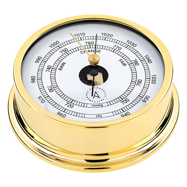 Barometer Autonautic Pacific 120mm easy fix base gold brass