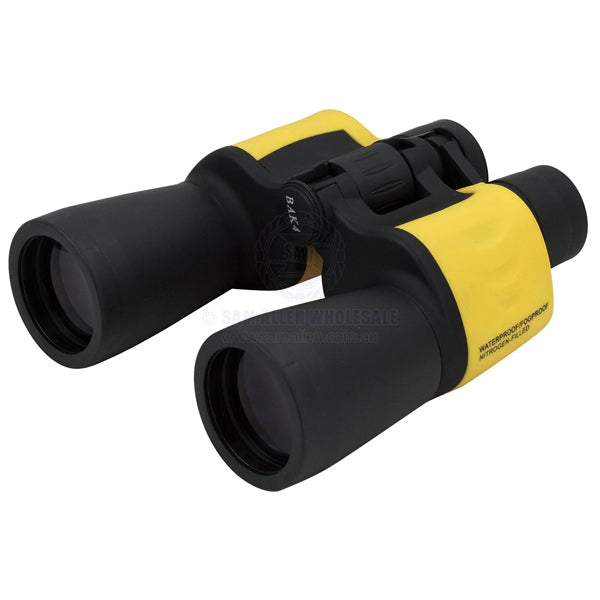 Binoculars Relaxn Explorer Pro 7x50 waterproof manual focus yellow/blk