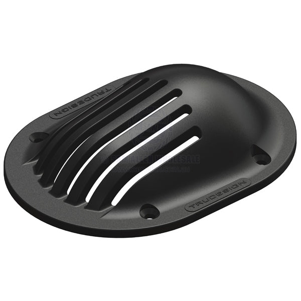 Strainer Trudesign black oval 100 x 65mm ID